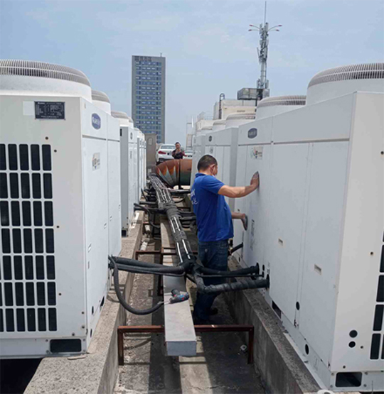 博望中央空调制热和不制冷系统维修方法